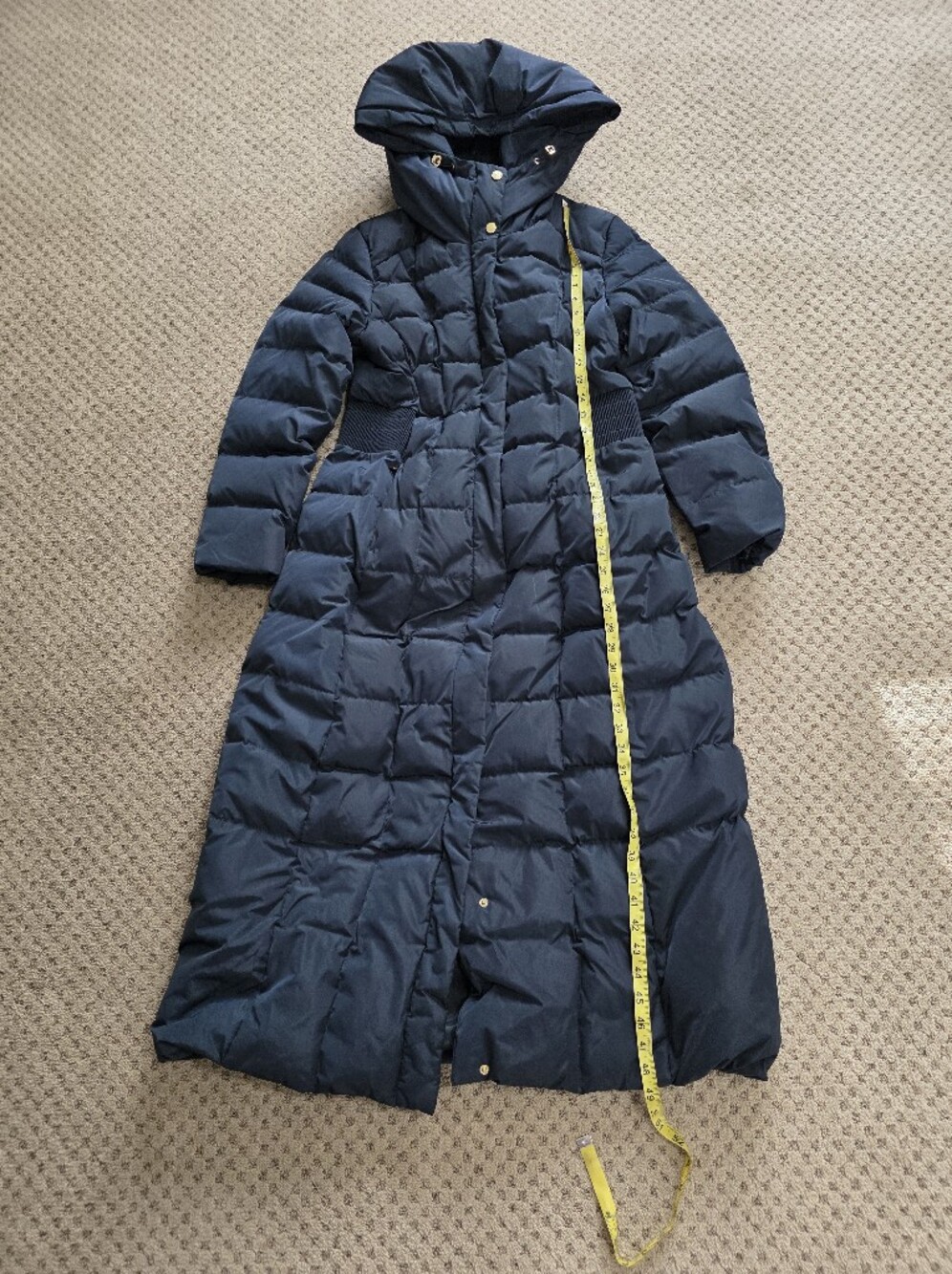Cole Haan Box-quilt Down Puffer Coat - Picture 11 of 12